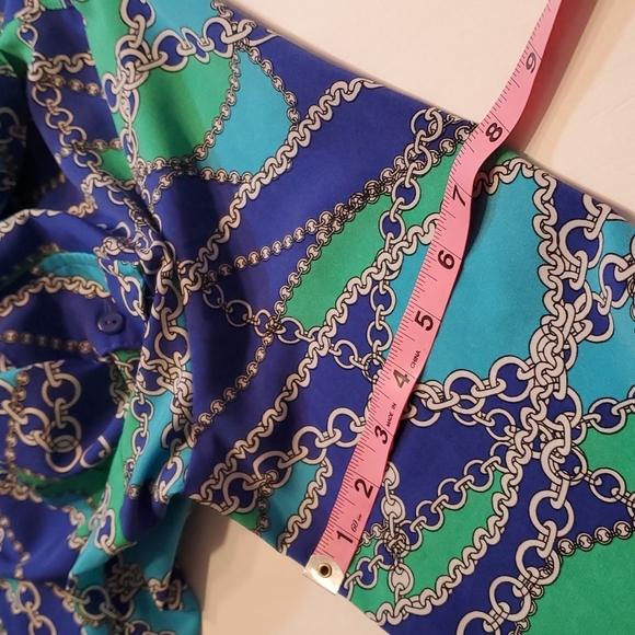 NOTATIONS Shirt long sleeve Size L with bootons at the front Very good condition - Picture 6 of 17